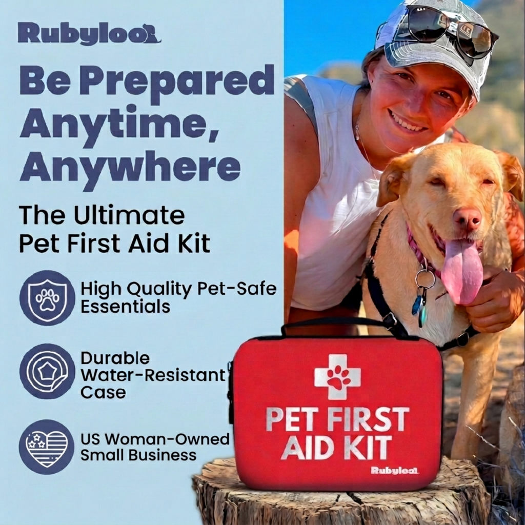 Portable Pet First Aid Kit for Dogs & Cats