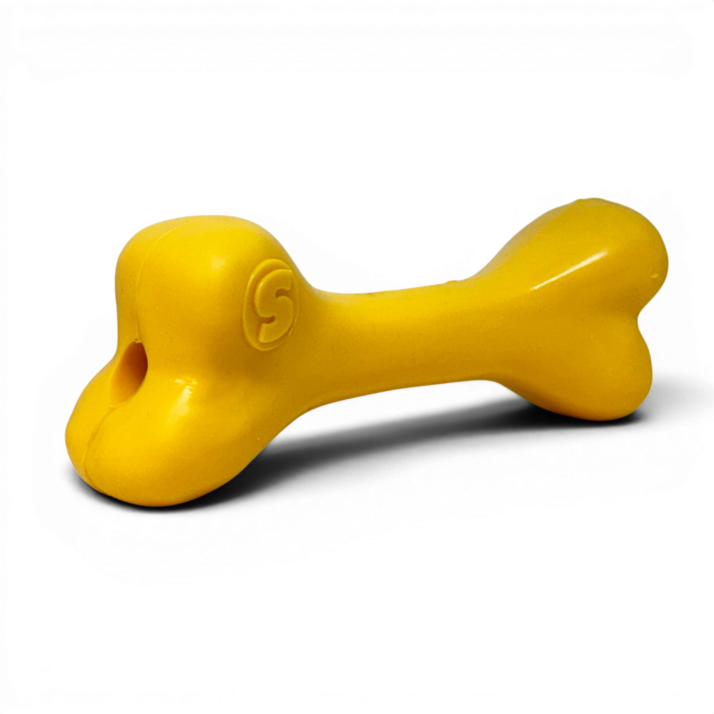 PUP-X Floating Rubber Bone Dog Toy