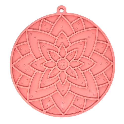 Lotus Suction-Cup Lick Mat for Dogs & Cats