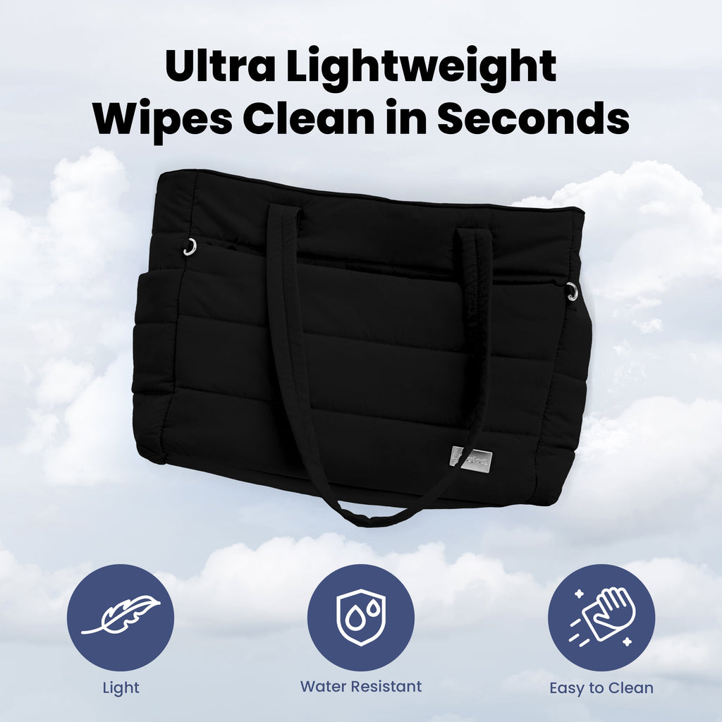 Puffer Dog Travel Tote for Pet Supplies