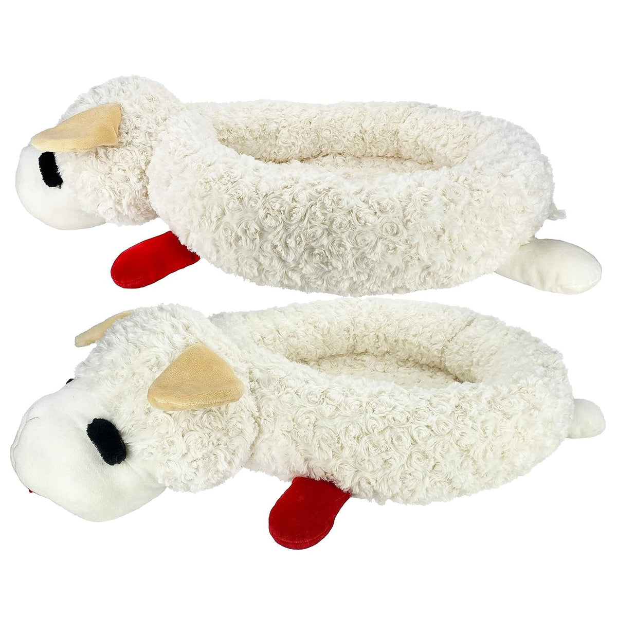 Lamb Chop Cuddly Dog Bed – 27 in