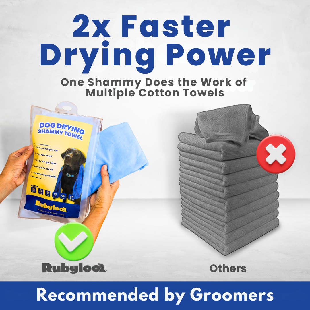 Quick-Dry Dog Shammy Towel