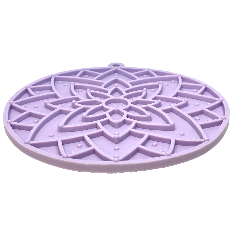 Lotus Suction-Cup Lick Mat for Dogs & Cats