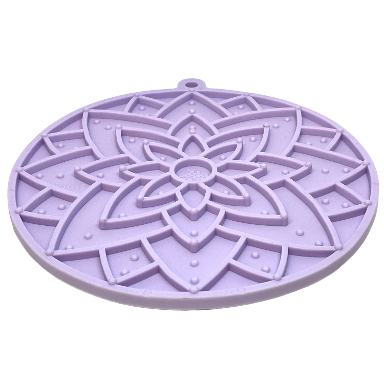 Lotus Suction-Cup Lick Mat for Dogs & Cats