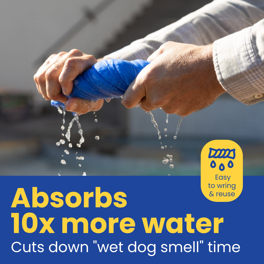 Quick-Dry Dog Shammy Towel