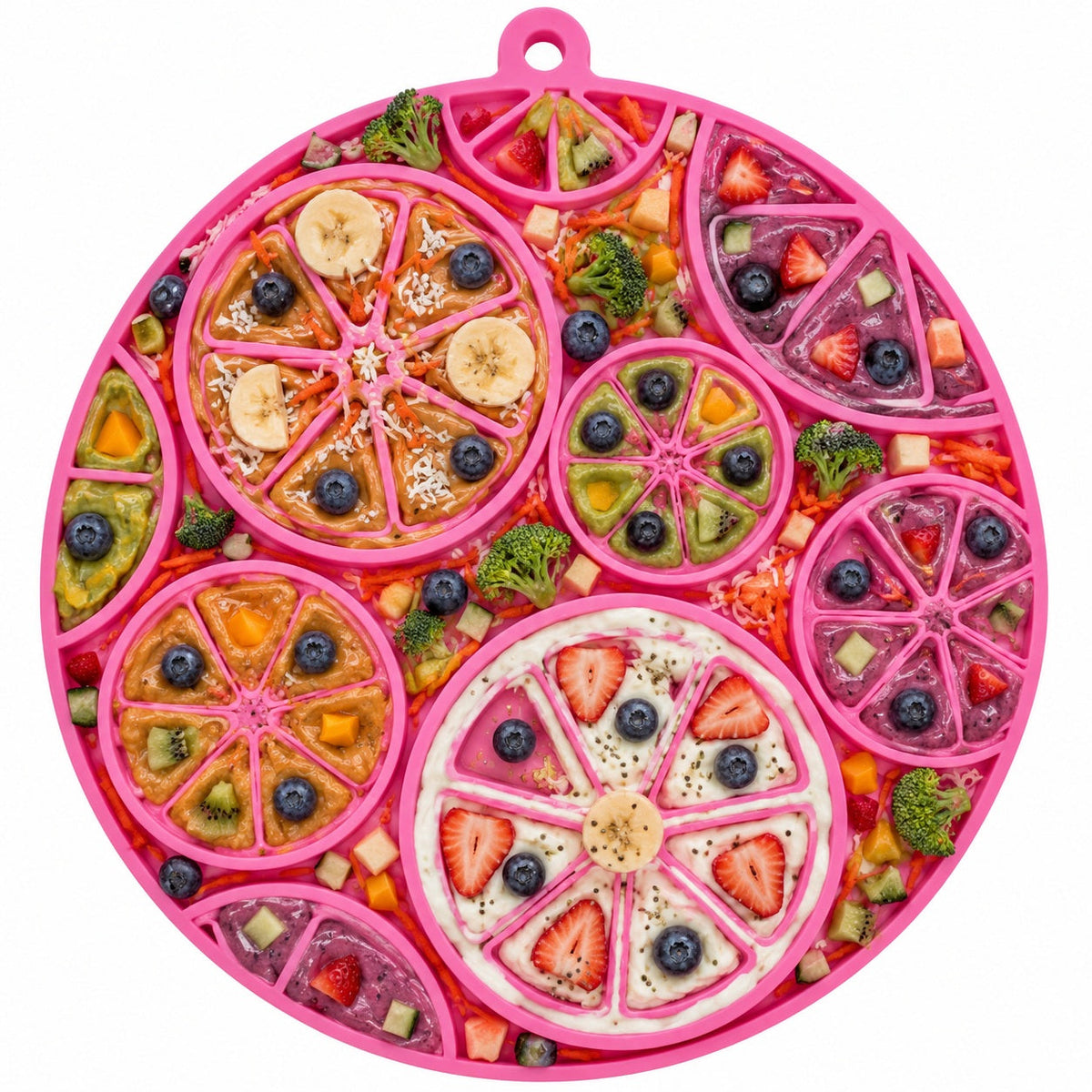 Citrus Suction-Cup Lick Mat for Dogs & Cats