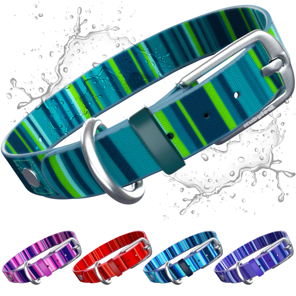 Waterproof washable dog collar for everyday wear