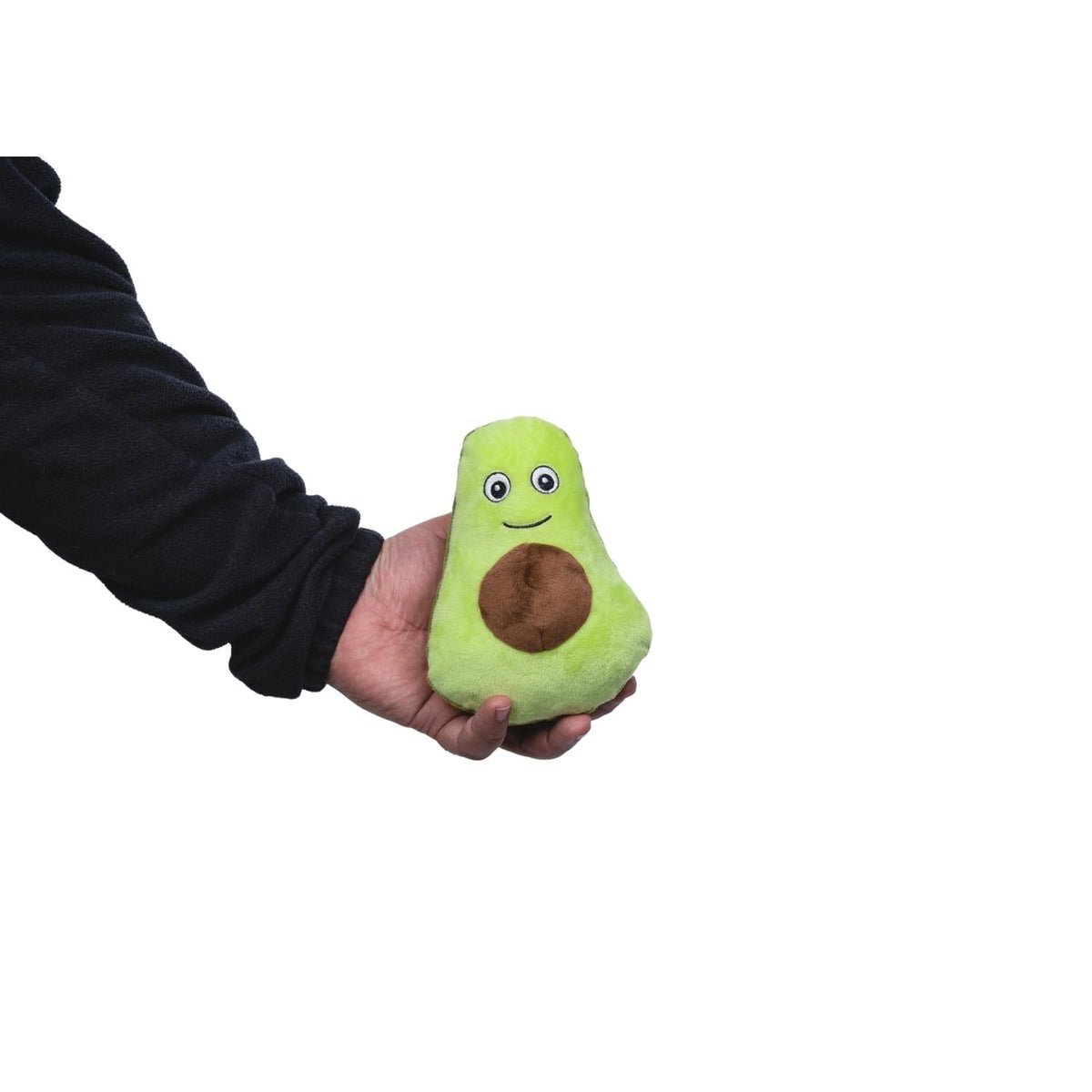 Avocado & Banana Plush Dog Toy Set with Squeakers & Crinkle