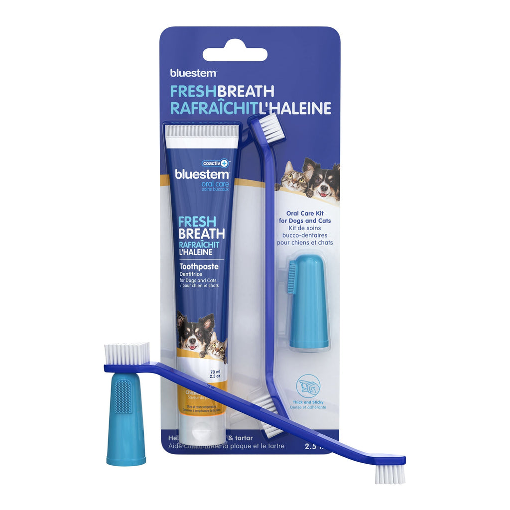 Complete Pet Dental-Care Kit for Dogs & Cats