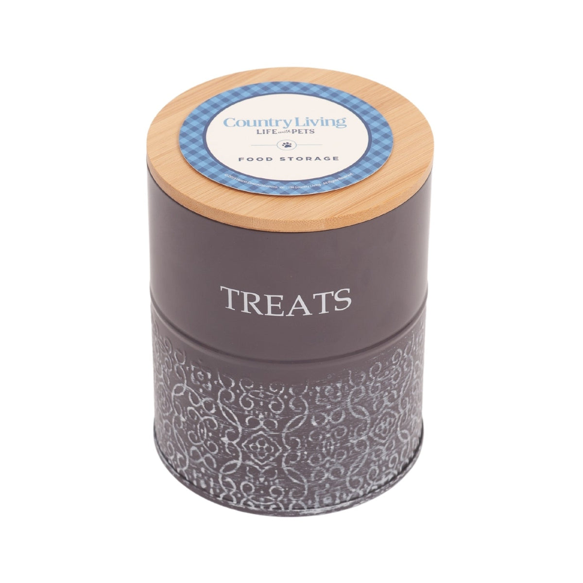 Dog Treat Canister Set – Volcanic Gray