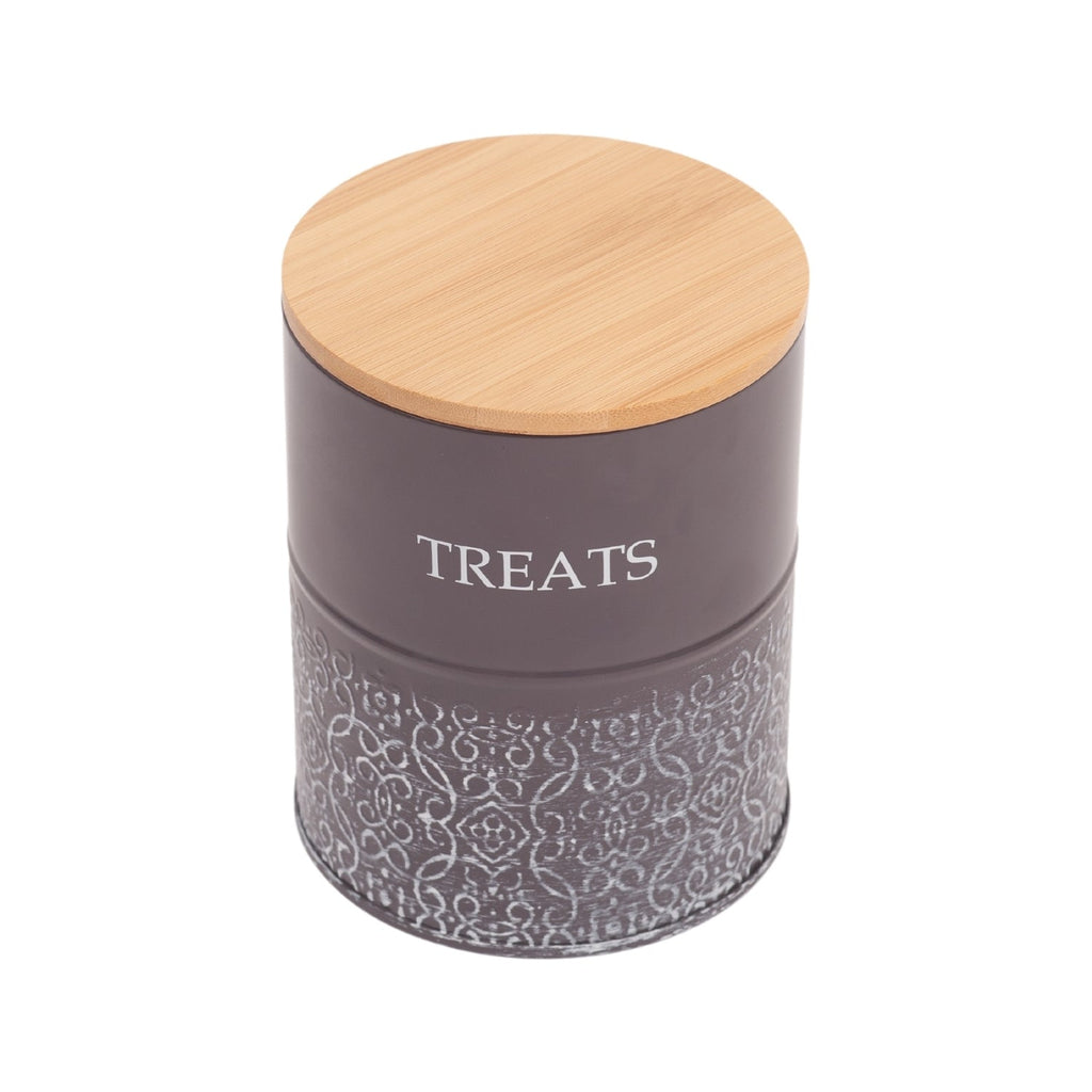 Dog Treat Canister Set – Volcanic Gray
