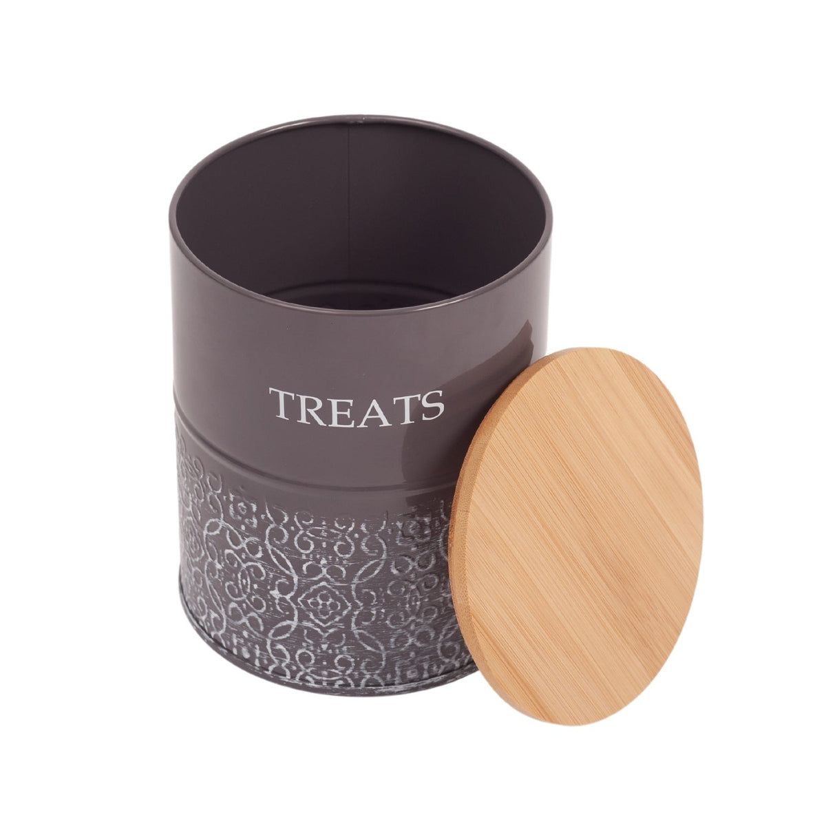 Dog Treat Canister Set – Volcanic Gray