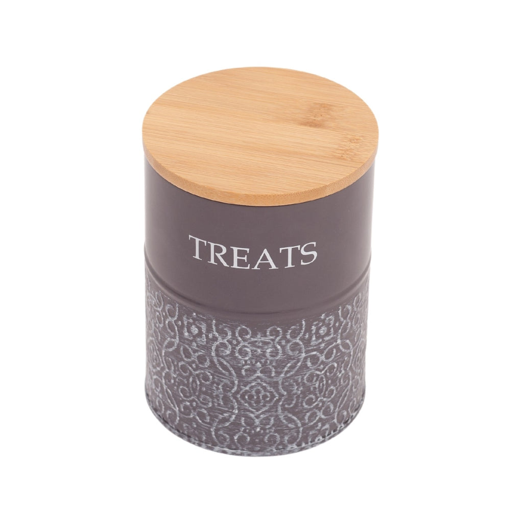 Dog Treat Canister Set – Volcanic Gray