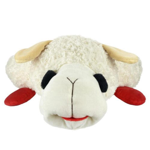 Lamb Chop cuddly dog bed measuring 27 inches
