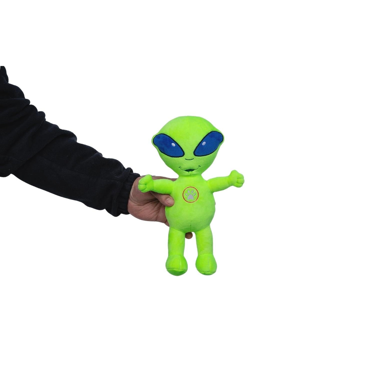 Space Alien & Rocket Plush Dog Toy Set, Squeakers & Crinkle Paper