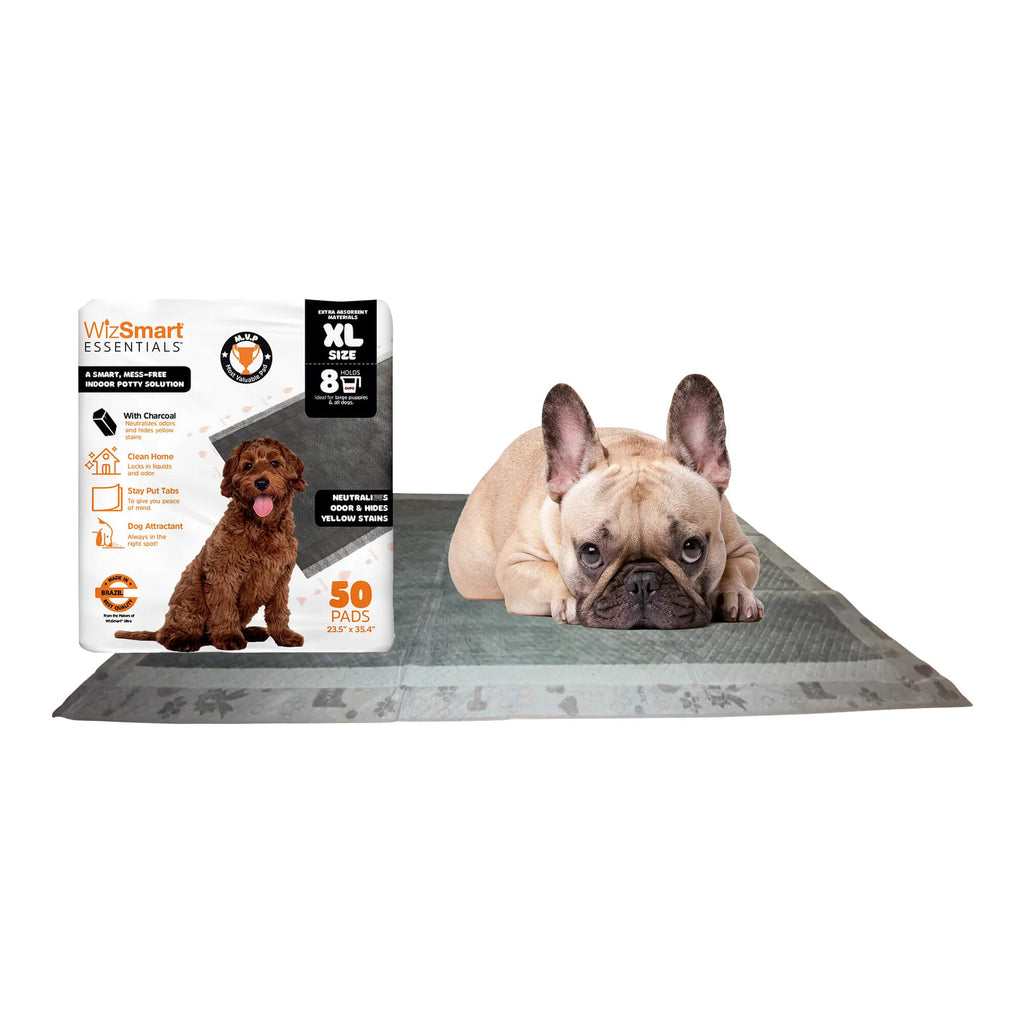 XL Charcoal Puppy Pads – 50 Count